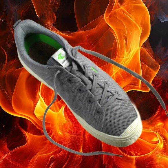 Cariuma Conscious Gray Canvas Low Profile Lace-up, Size 10 (Men) 11.5 (W… - Picture 1 of 11